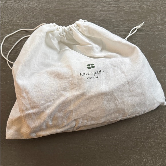 Kate Spade Brown Wicker Clutch with Goldtone Hardware, 5.25”H, 9”W, .75”D - Picture 6 of 6